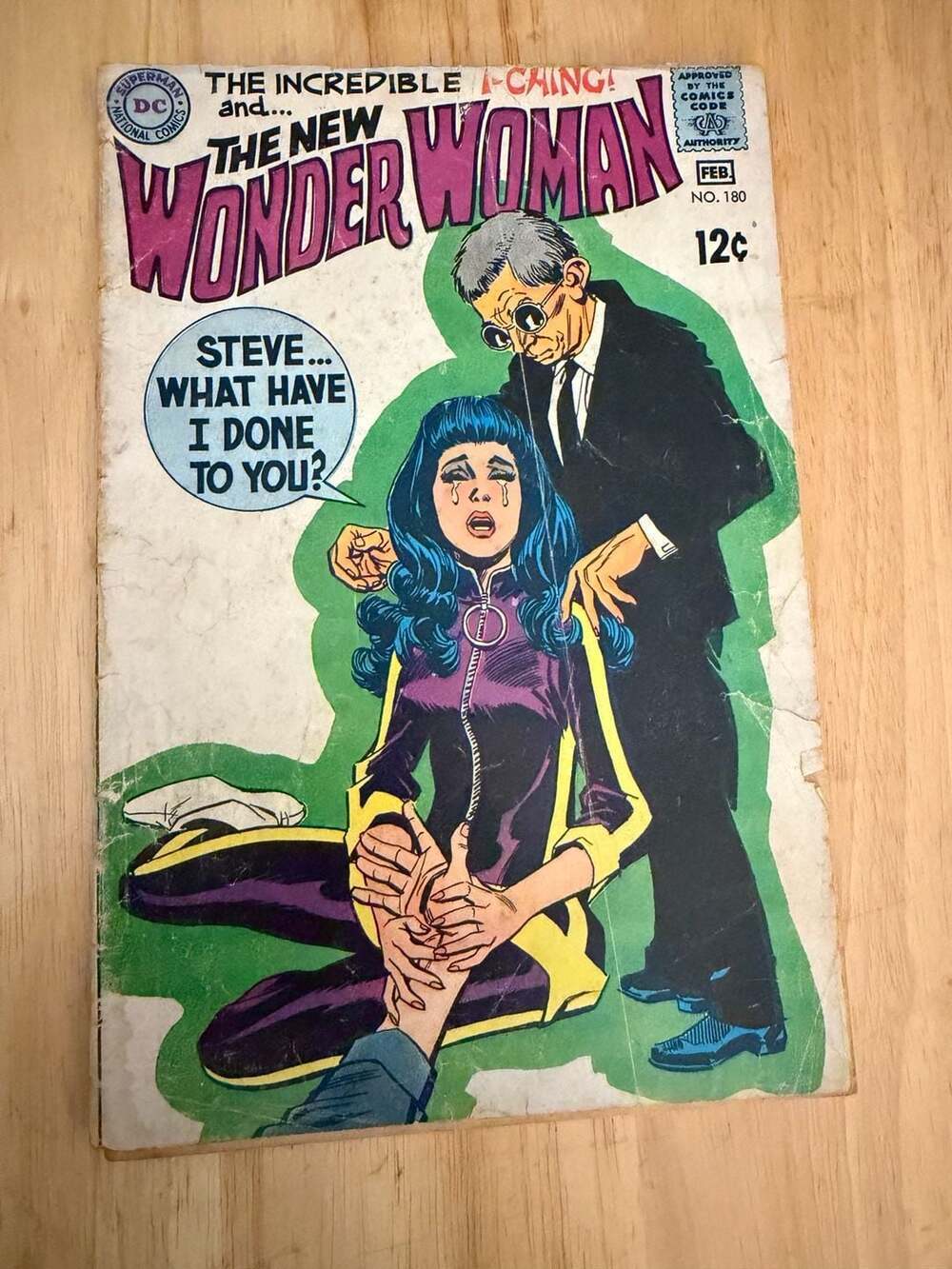 Wonder Woman #180 DC Comic Book (1969)
